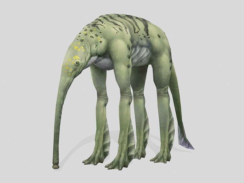 Seaphant Creature 3d rendering