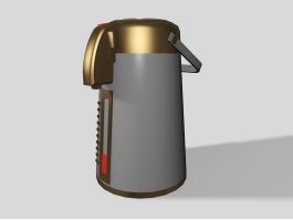 Old Electric Kettle 3d model preview