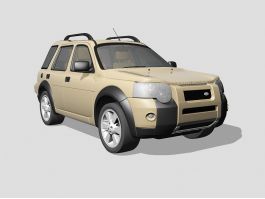Land Rover Freelander 3d preview