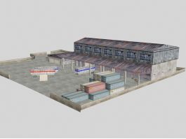 Container Warehouse 3d preview