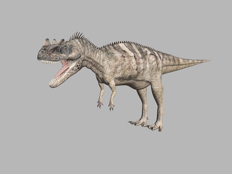 Ceratosaurus Dinosaur Rigged 3d rendering