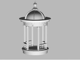 Roman Pavilion 3d preview