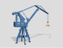 Stationary Crane 3d preview