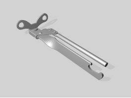 Kitchen Can Opener 3d model preview