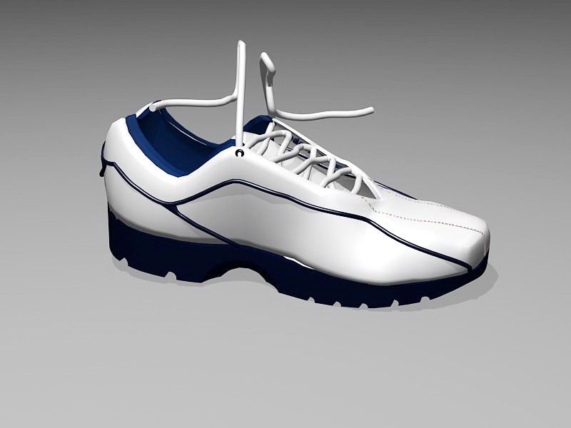 Reebok Classic Sneakers 3d rendering
