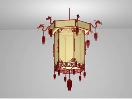 Chinese Palace Lantern 3d preview