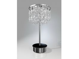Table Top Crystal Chandelier 3d model preview