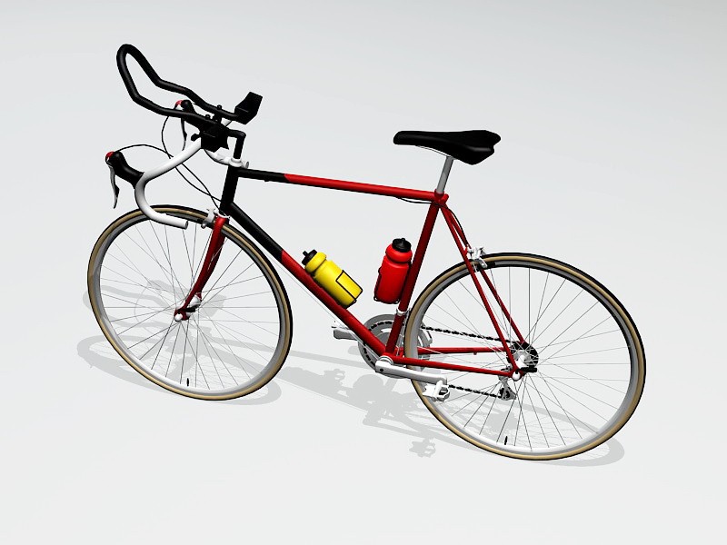 Gitane Racing Bike 3d rendering