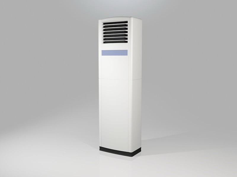 Free Standing Air Conditioner 3d rendering