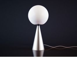 Fontana Arte Bilia Brass Table Lamp 3d model preview