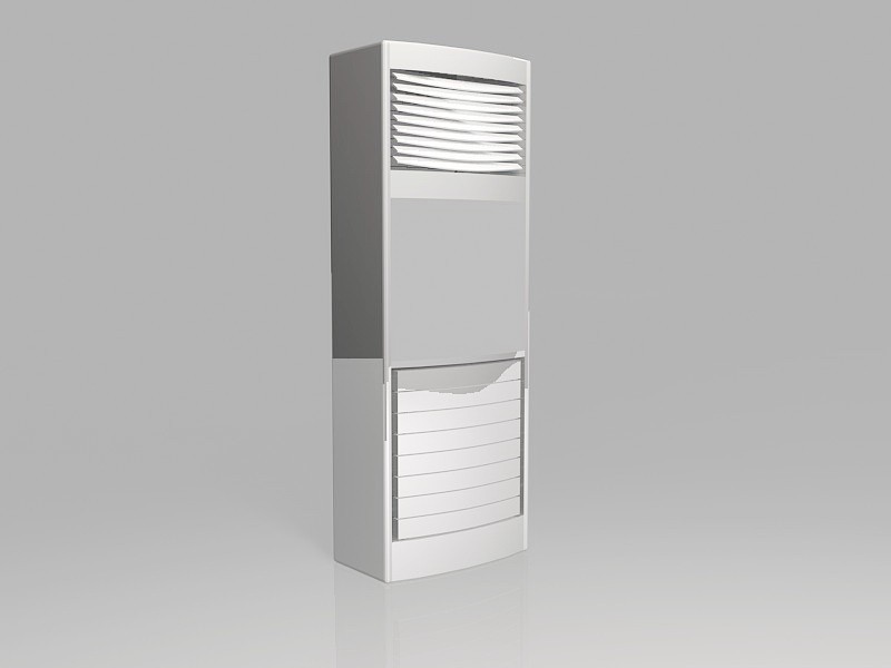 Standing AC Units 3d rendering