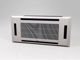 Window Mounted Air Conditioner 3d preview