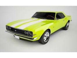 Chevrolet Camaro Muscle Car 1967 3d preview