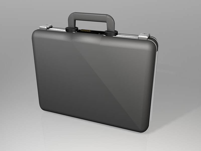 Office Handbag 3d rendering