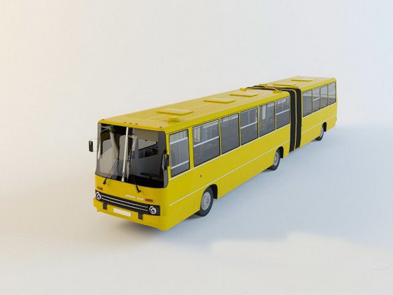 3D model Ikarus bus VR / AR / low-poly