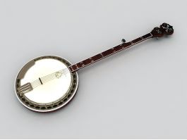 Chinese Ruan Instrument 3d preview
