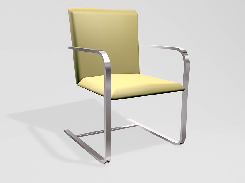 Cantilever Office Chair 3d rendering