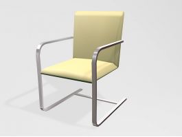 Cantilever Office Chair 3d model preview