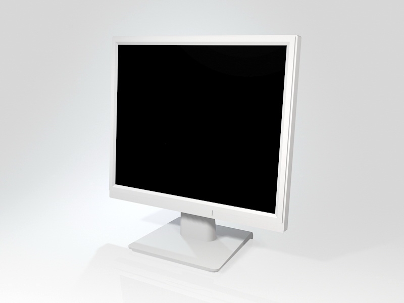 Acer AL1917 LCD Monitor 3d rendering