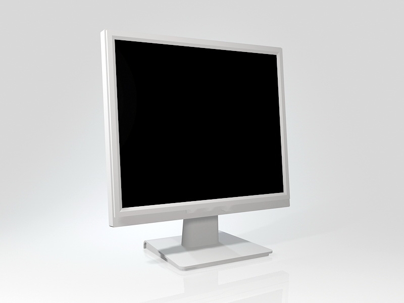 Acer AL1917 LCD Monitor 3d rendering