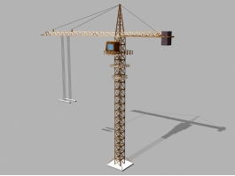 Tower Crane Lifting 3d preview
