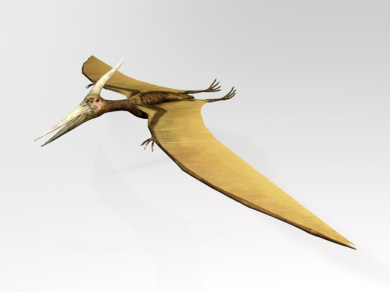 Pterosaur Flying Dinosaur 3d rendering