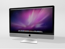Apple Computer Monitor 3d model preview