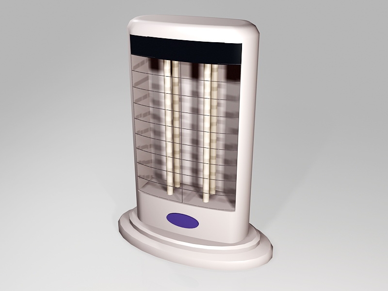 Portable Electric Heater 3d rendering