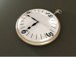 Old Pocket Watch 3d preview