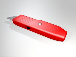 Box Cutter Utility Knife 3d model preview