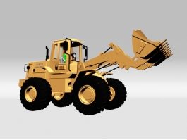 Earth Scraper Machine 3d model preview