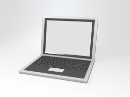 PC Computer Laptop 3d model preview