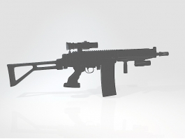 AK-308 Battle Rifle 3d preview