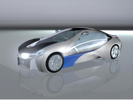 BMW i8 Concept 3d model preview