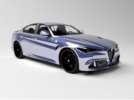 2015 Alfa Romeo Giulia 3d preview
