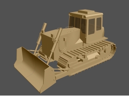 Bulldozer 3D Models Free Download - CadNav