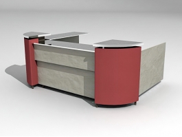 Small Reception Area 3d preview