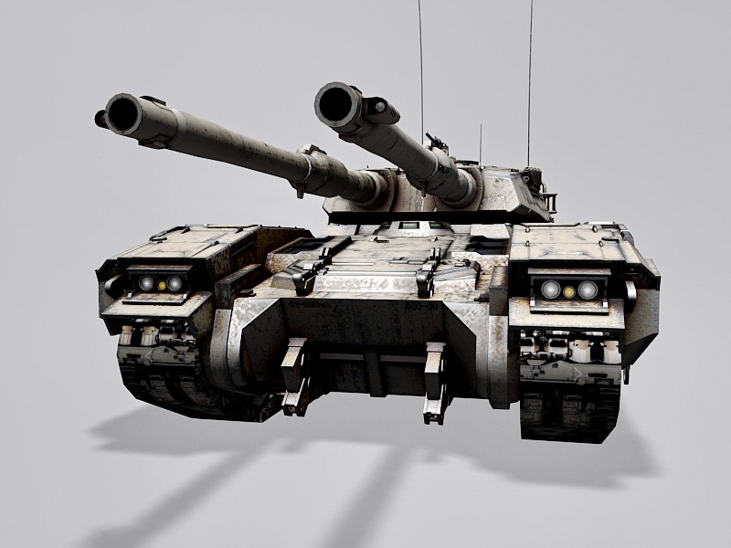 M61A5 Main Battle Tank 3d rendering