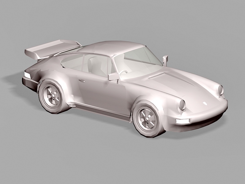 Sports Car Design 3d rendering