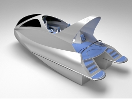 Mini Jet Capsule 3d model download