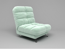 Upholstered Tufted Accent Chair 3d preview