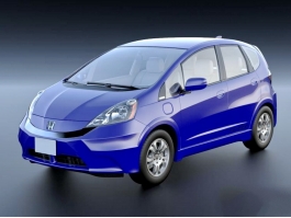 Honda Fit EV Electric Car 3d model preview