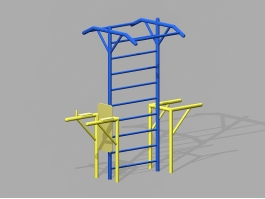 Street Workout Frame 3d preview