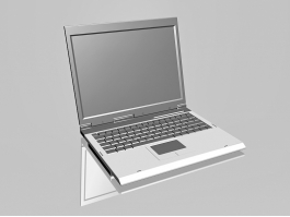 Windows Computers Laptop 3d model preview