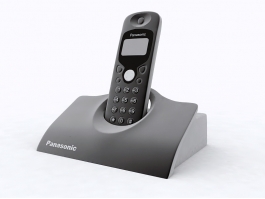 Panasonic Cordless Home Phone 3d preview