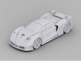 Ferrari Enzo Race Car 3d preview