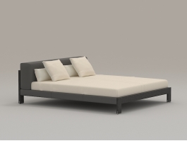 Modern Bed Furniture 3d preview