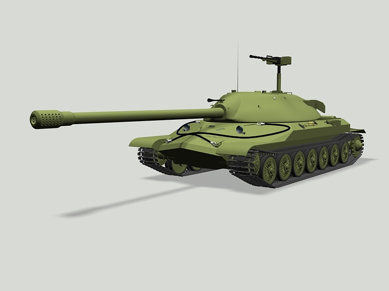 IS-7 Heavy Tank 3d rendering
