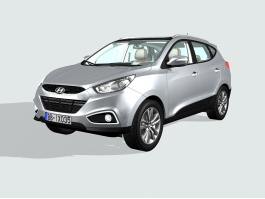 Hyundai ix35 SUV 3d model preview