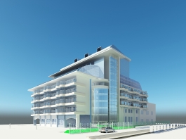 Condominium Complex 3d model preview